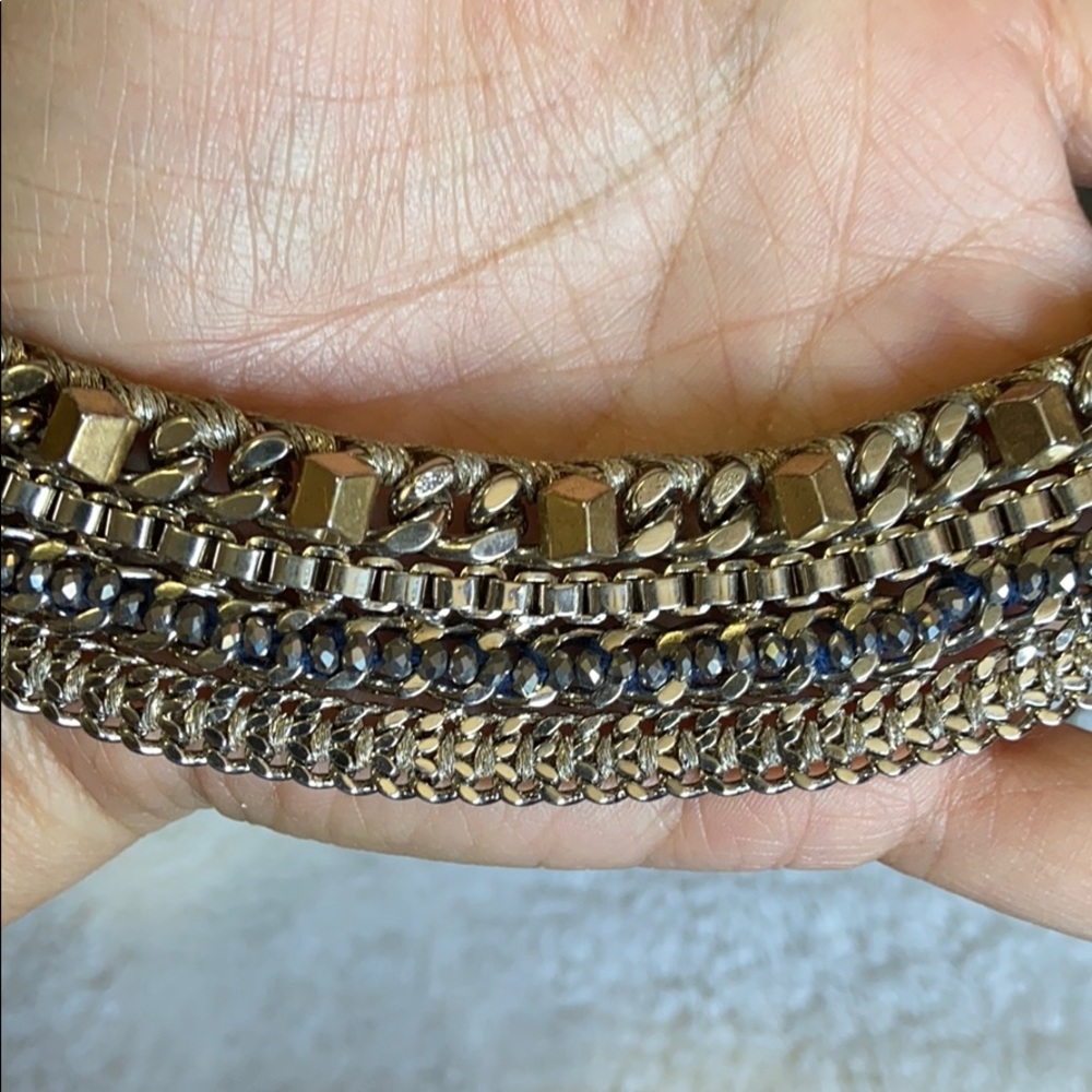 Stella & Dot Multichain Statement Necklace - image 7